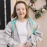 Weighted Fleece Hoodie Jacket