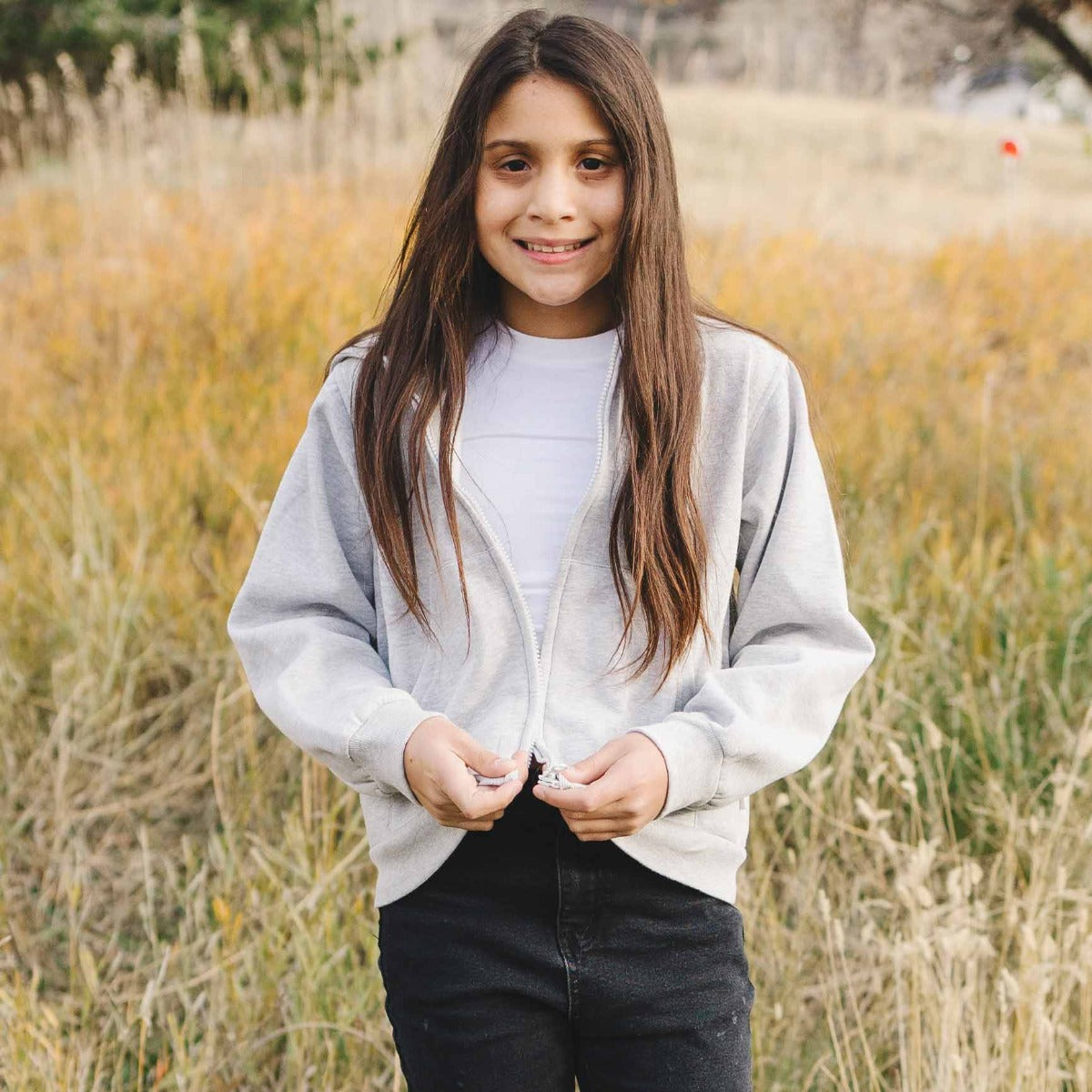 Weighted Fleece Hoodie Jacket