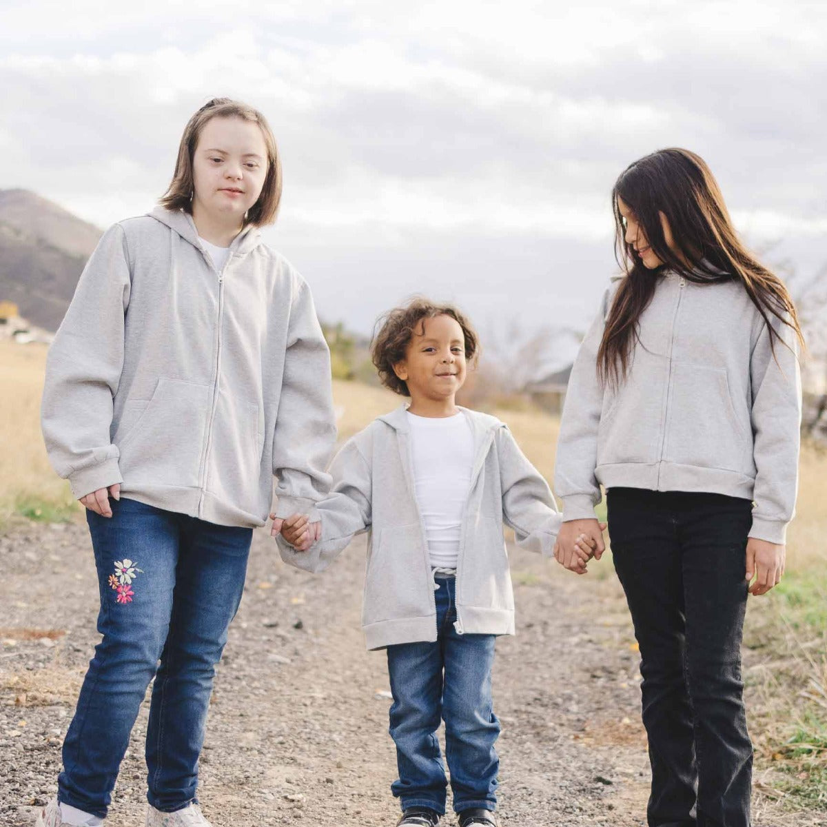 Weighted Fleece Hoodie Jacket