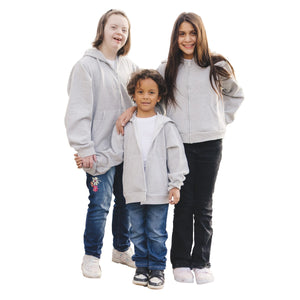 Weighted Fleece Hoodie Jacket