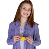 Happy Face Fidget Necklaces - Set of 3