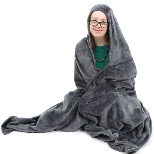 Weighted Hoodie Wrap