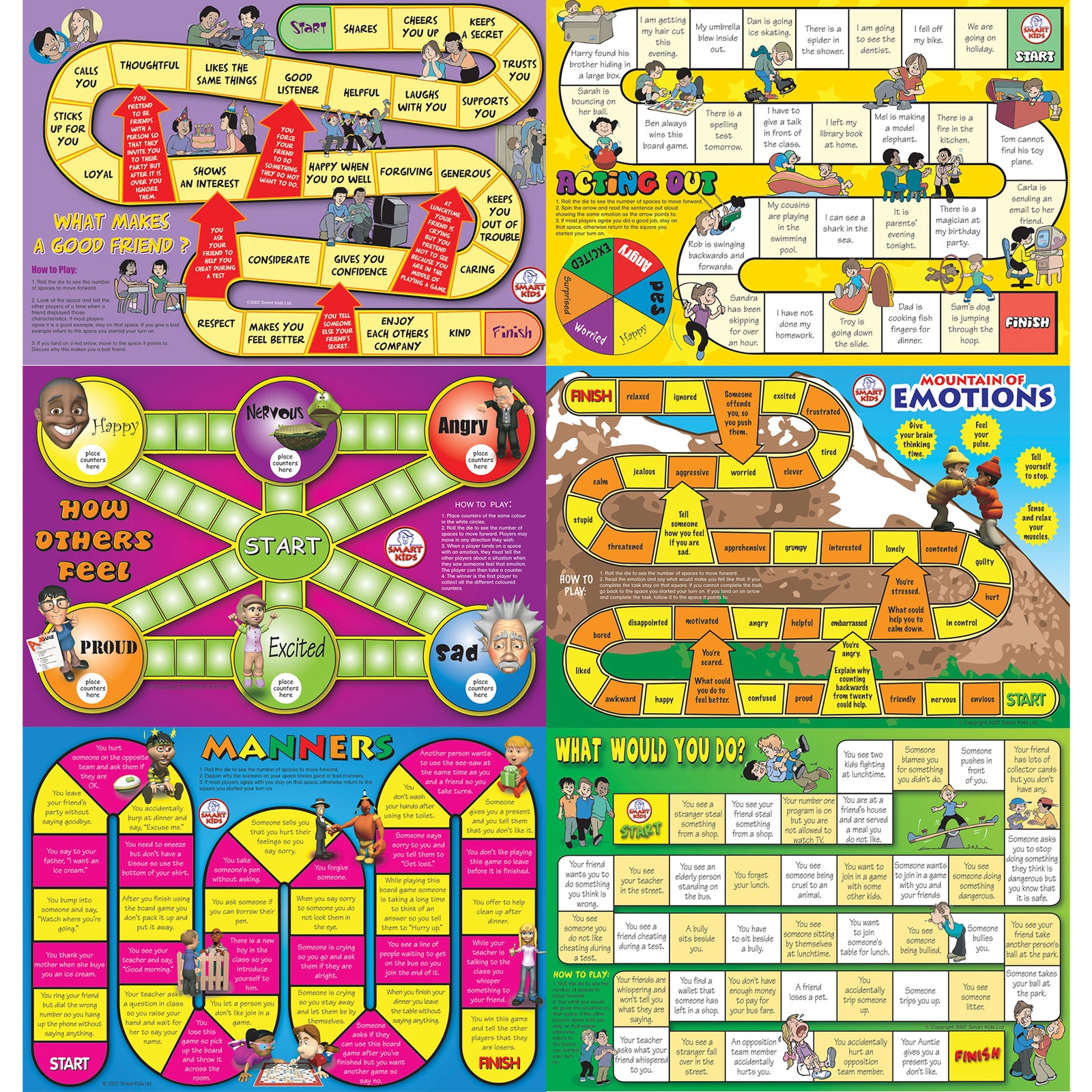 Social Skills Board Games