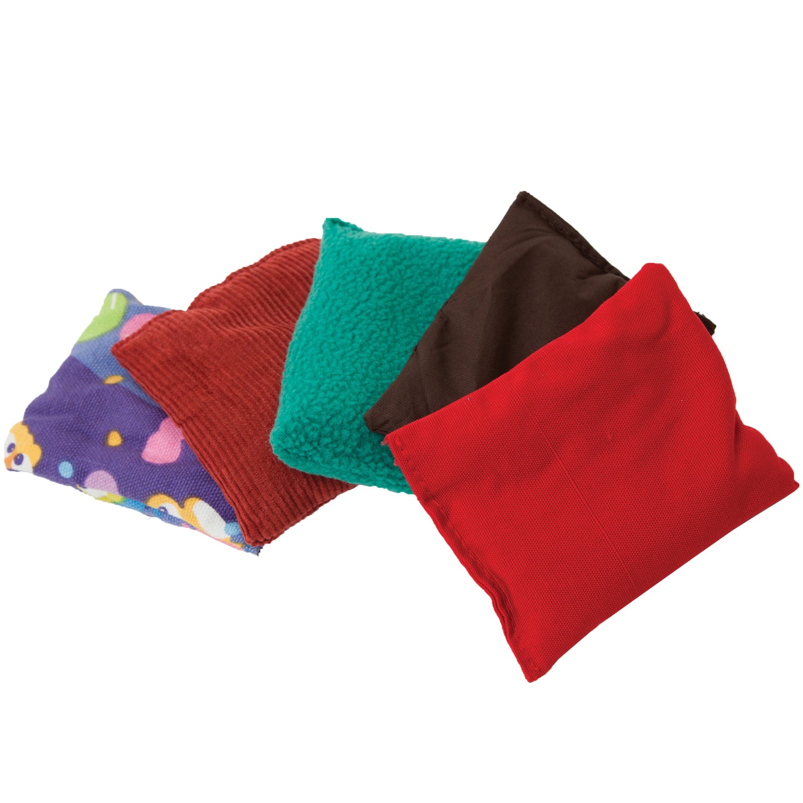 Weighted Tactile Bean Bags - Set of 5
