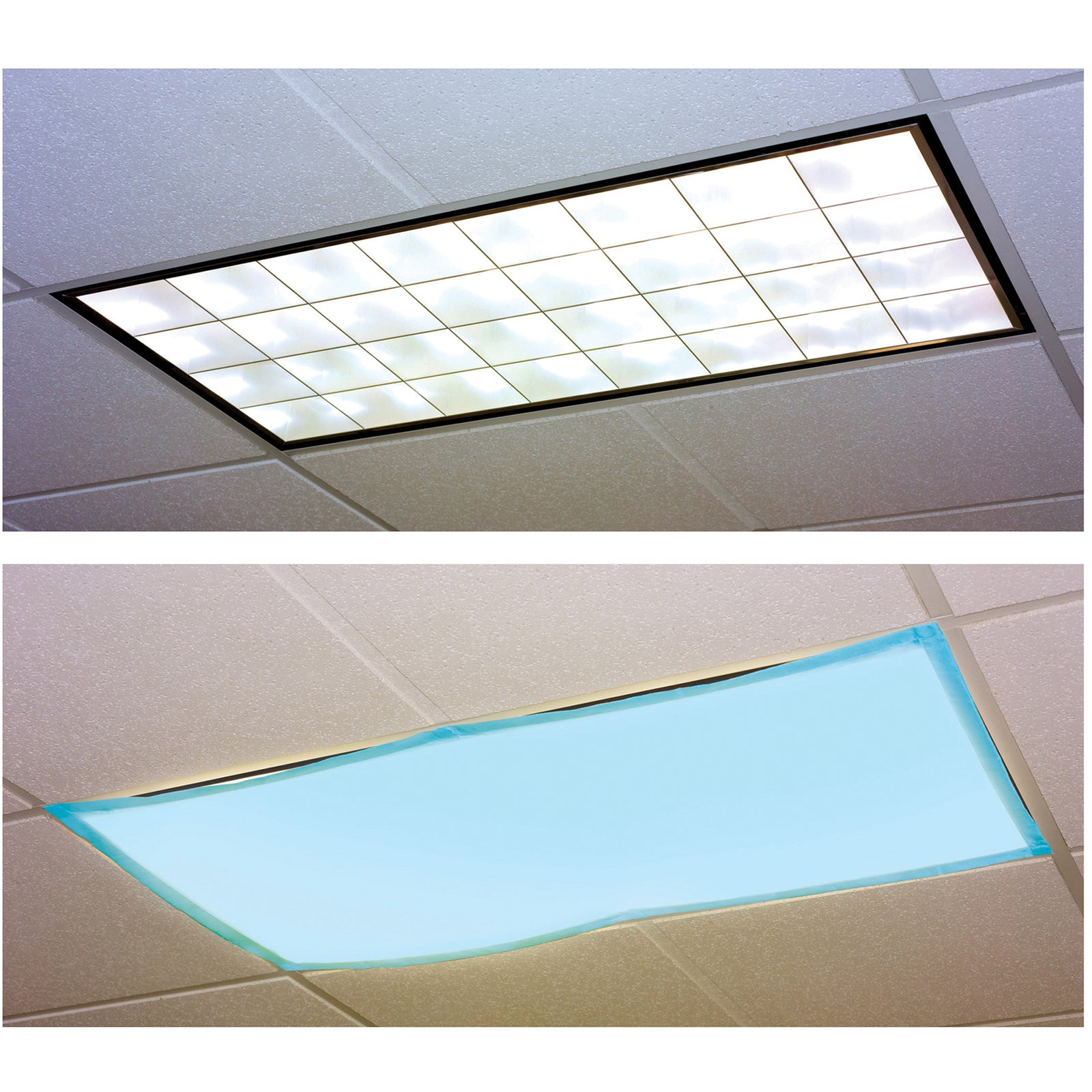 Fluorescent Light Covers