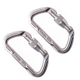 Screw-Lock Carabiner Set of 2