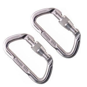 Screw-Lock Carabiner Set of 2