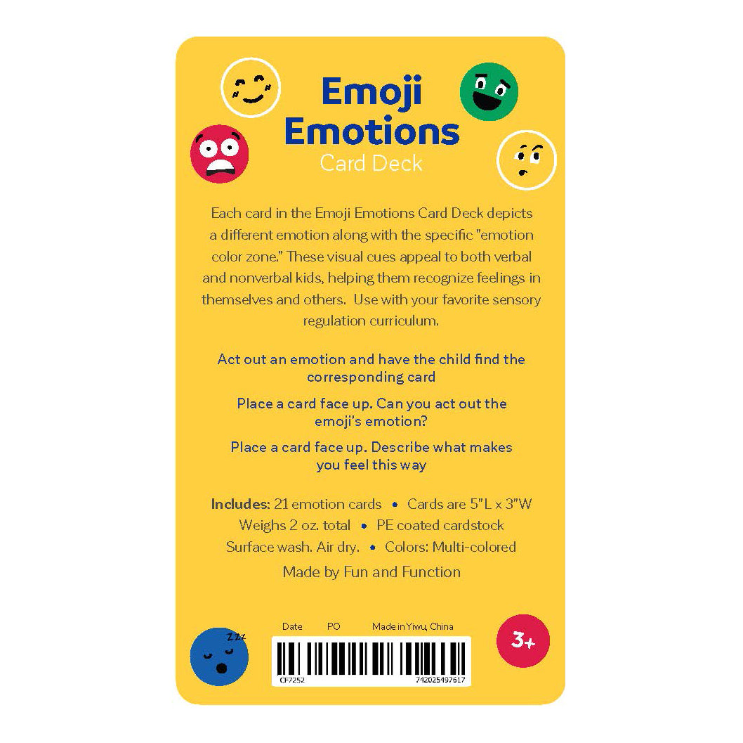 Emoji Emotions Card Deck