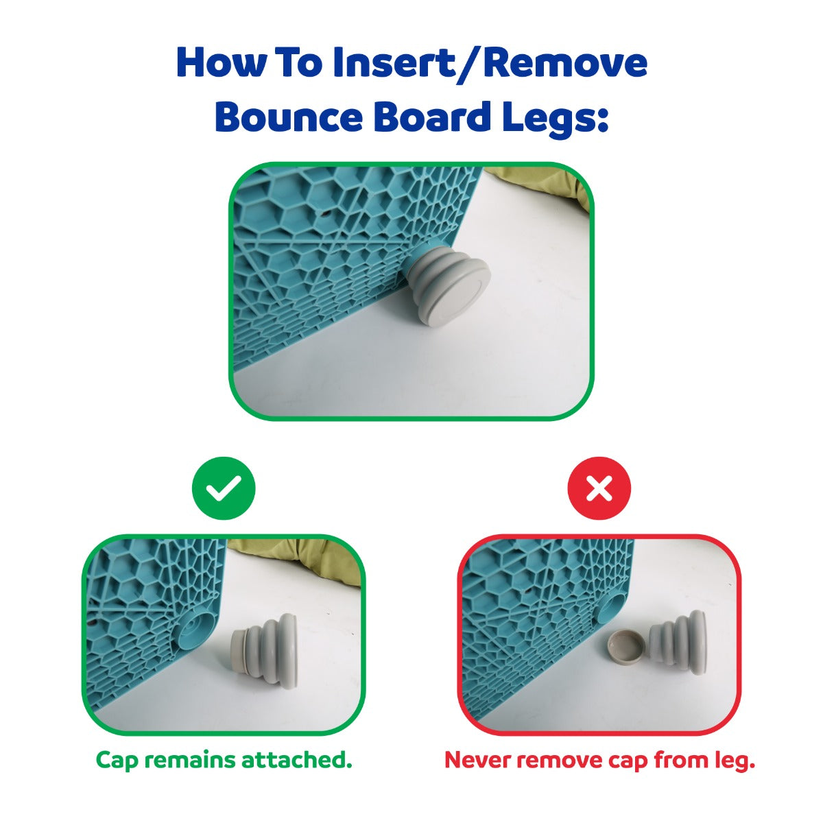 Bounce Board Replacement Leg