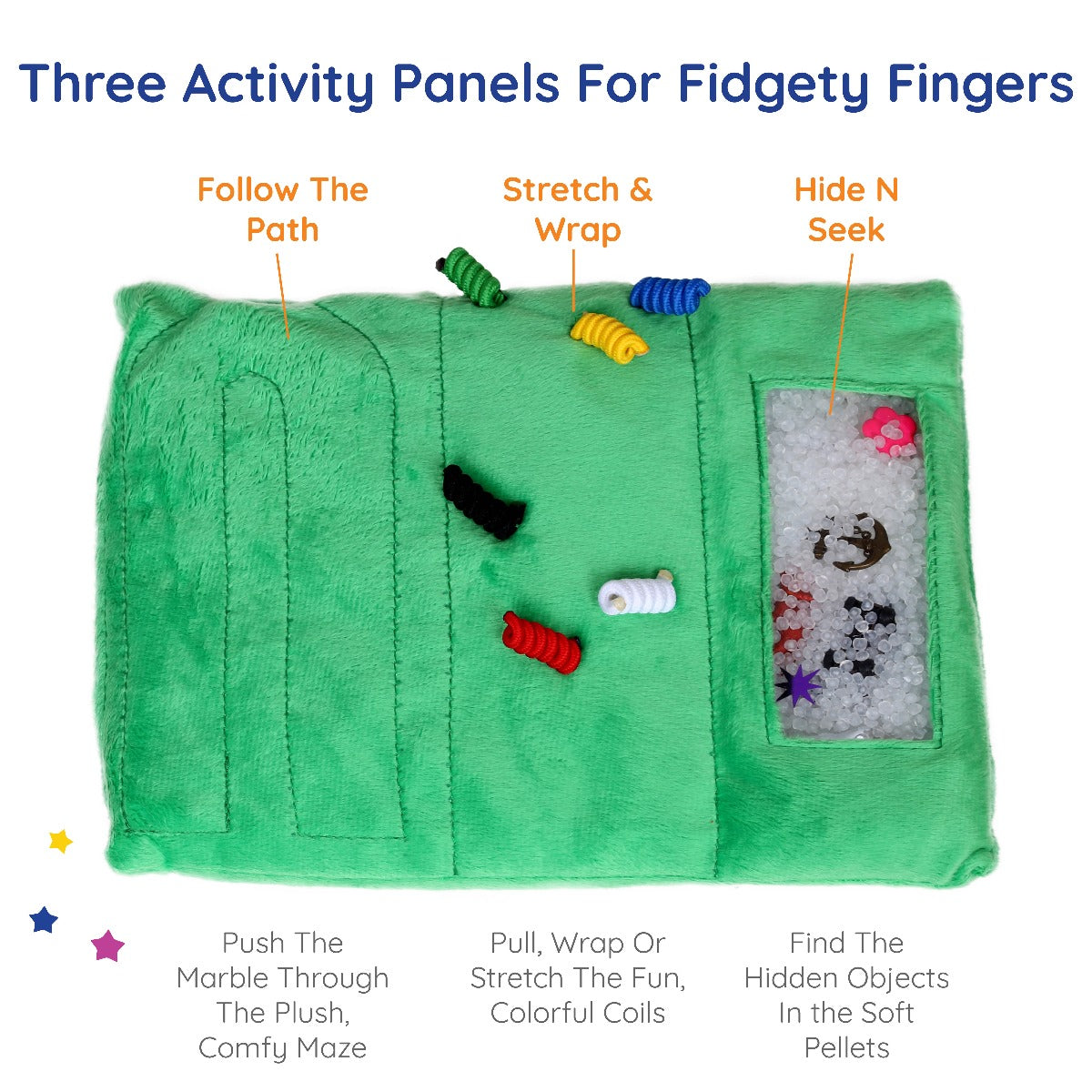 Busy Fingers™ Fidget Lap Pad