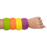 Textured Bangle Bracelets - Set of 2