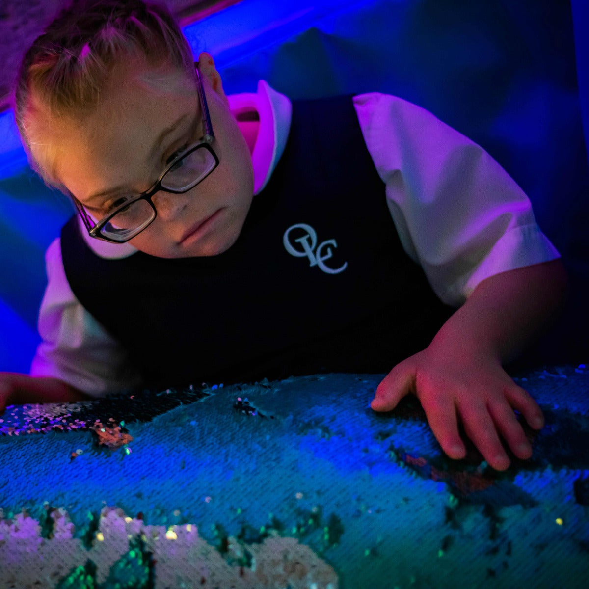 Weighted Sequin Pillow