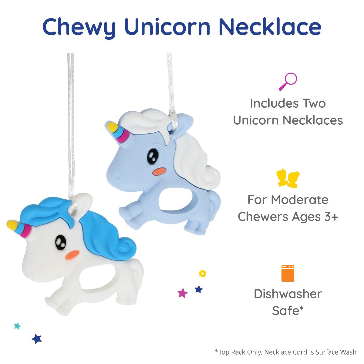 Unicorn Necklaces - Set of 2