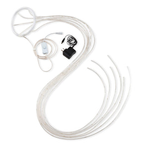 7'  Canvas Play Tent and Canvas Play Tent lights