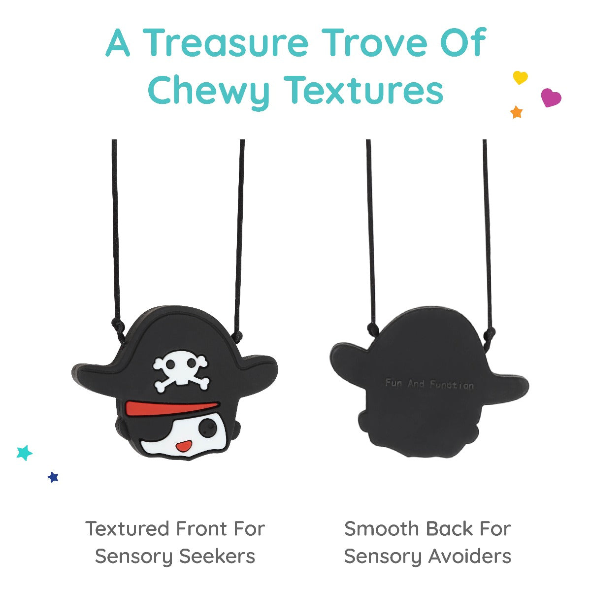 Pirate Chewy Necklaces - Set of 2
