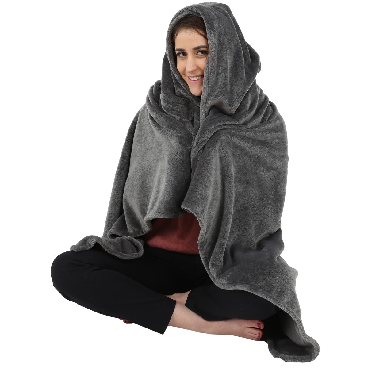 Weighted Hoodie Wrap