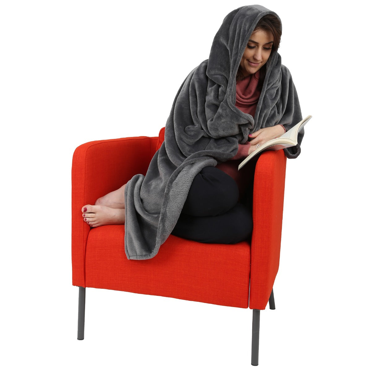 Weighted Hoodie Wrap