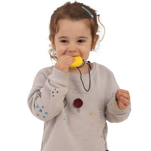 Winking Emoji Chewy Necklaces - Set of 2