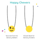 Winking Emoji Chewy Necklaces - Set of 2