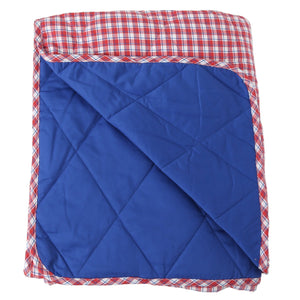 Weighted Plaid Blankets