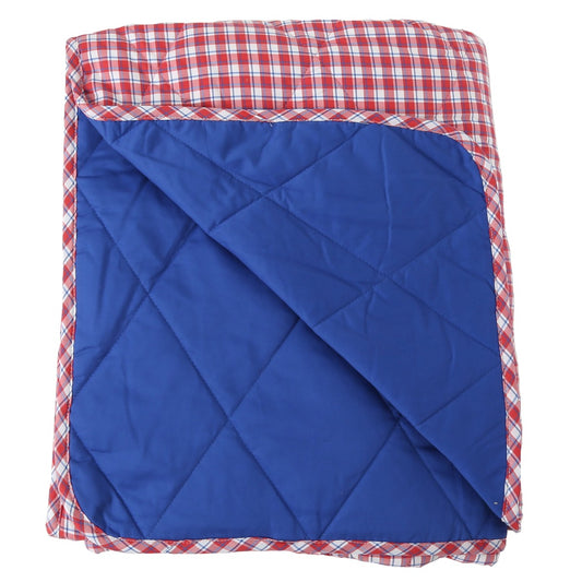 Weighted Plaid Blankets