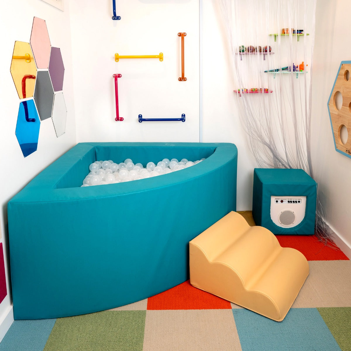 SensaSoft™ Vibroacoustic Corner Ball Pit