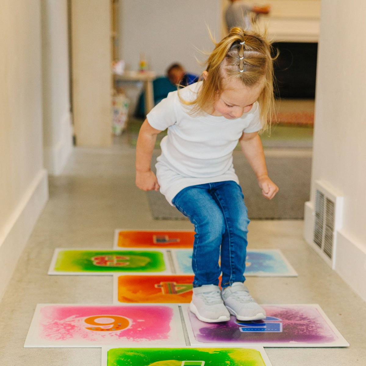 Hopscotch Gel Floor Tiles