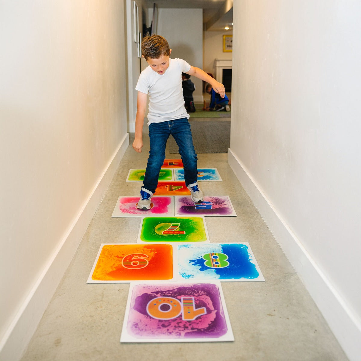 Hopscotch Gel Floor Tiles