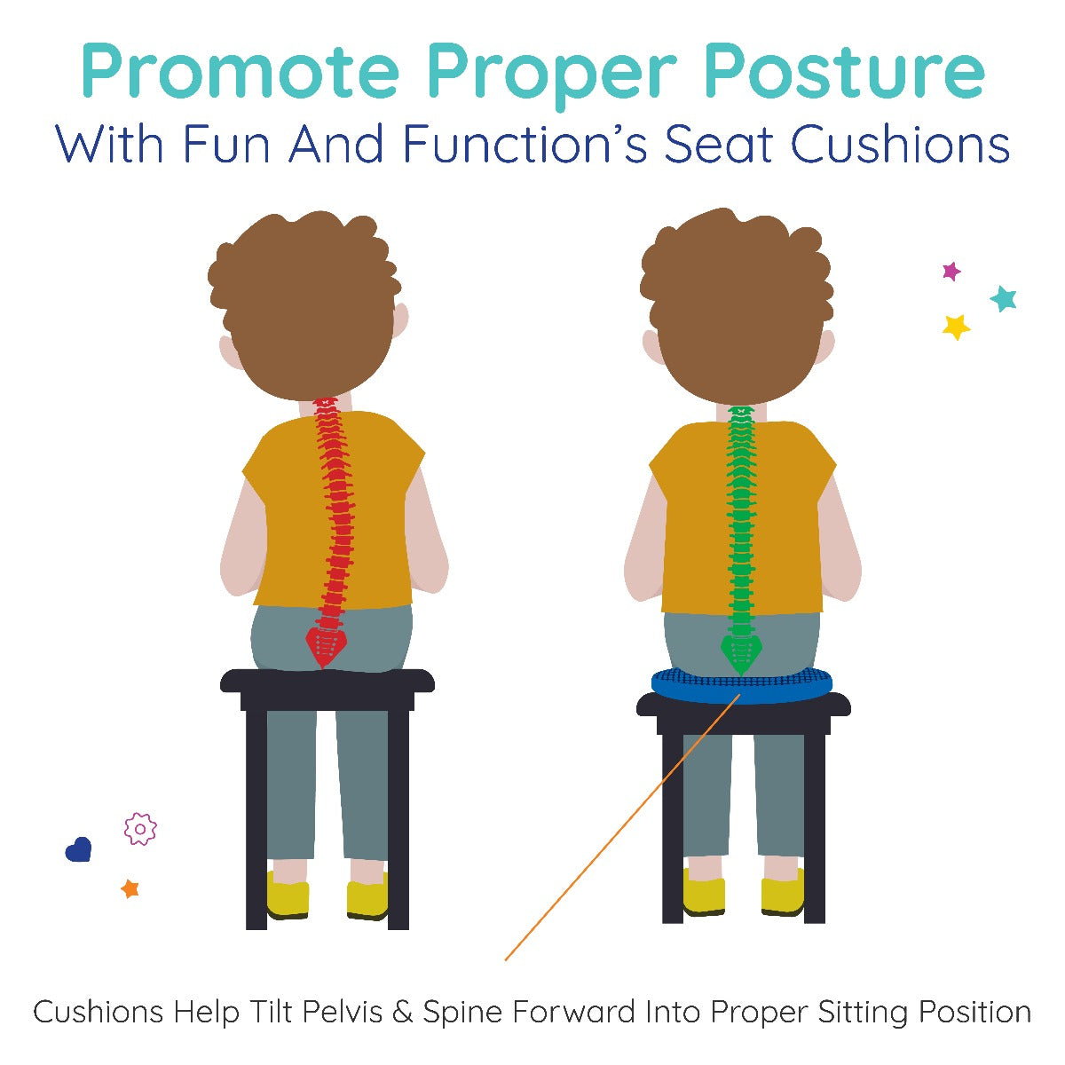 Spiky Tactile Cushion