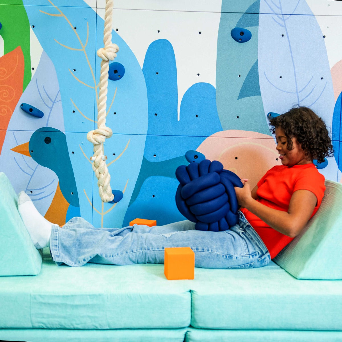 Weighted Sensory Knot Ball