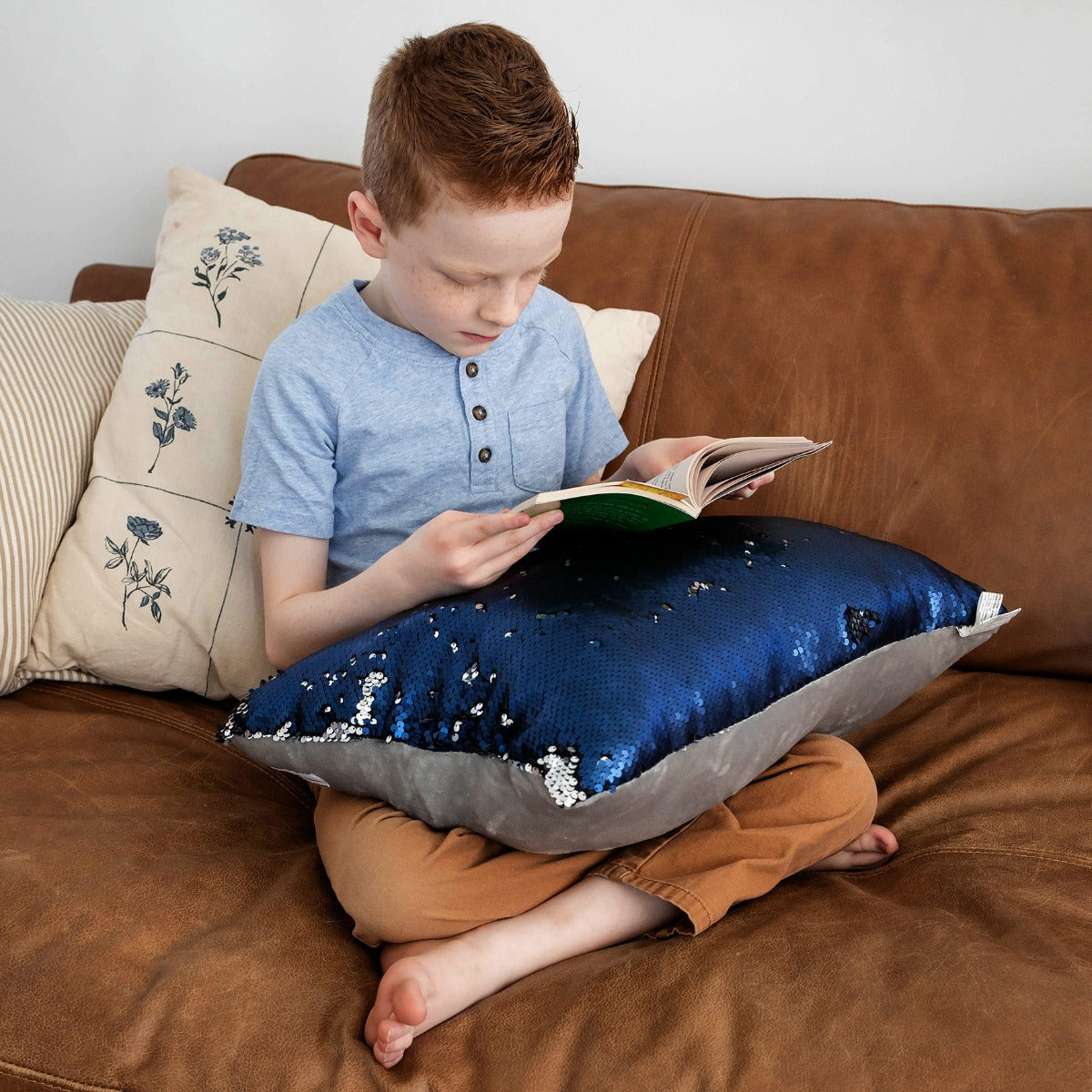 Weighted Sequin Pillow