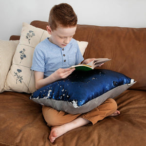 Weighted Sequin Pillow