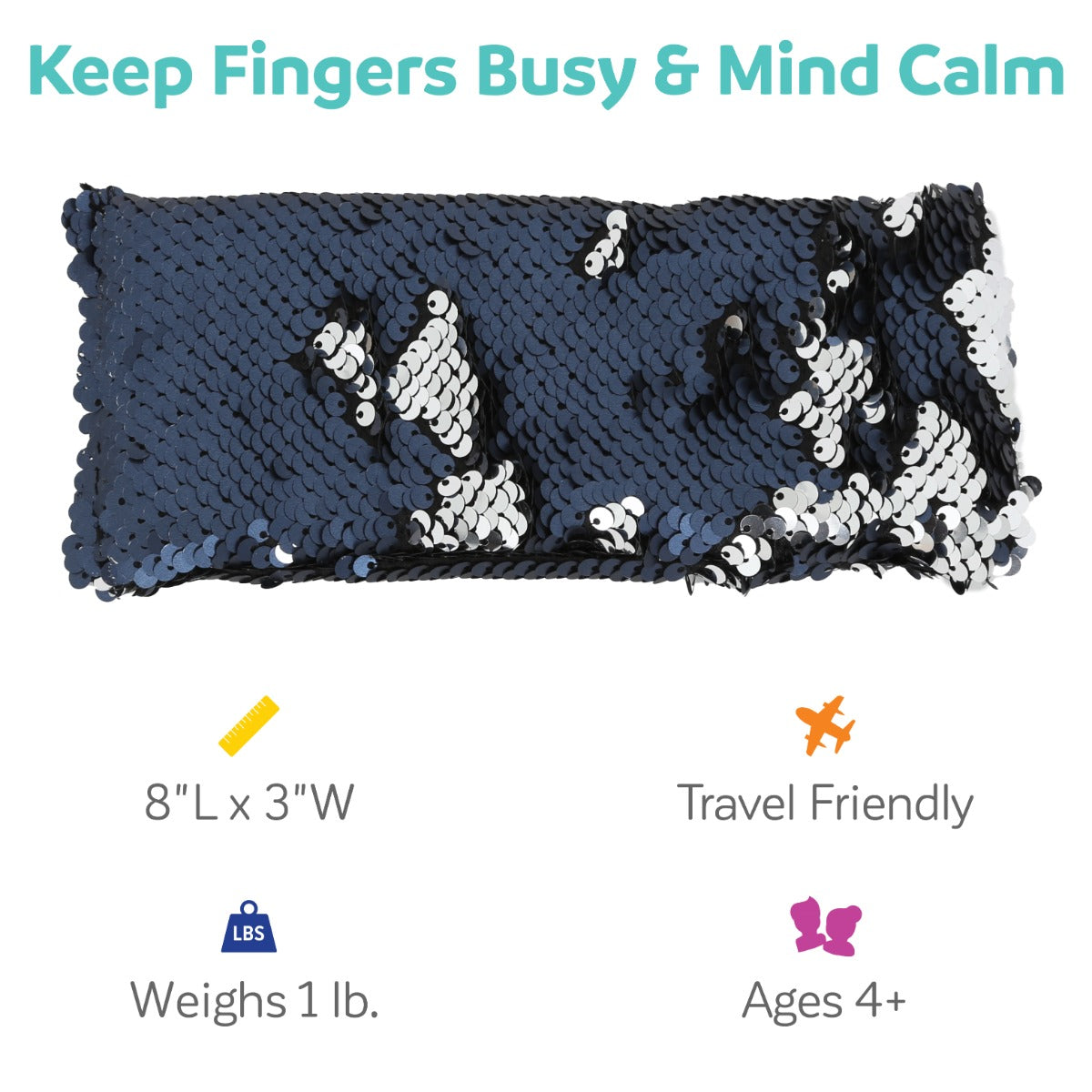 Weighted Sequin Fidget