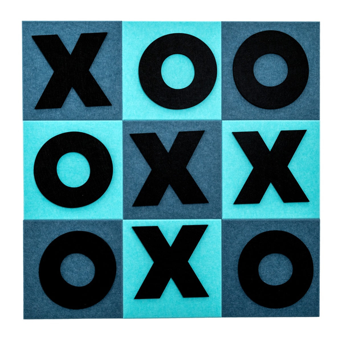 Felt Right Tiles Wall Games-Tic-Tac-Toe