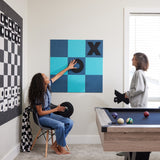 Felt Right Tiles Wall Games-Tic-Tac-Toe