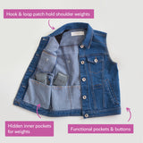 Denim Weighted Vest