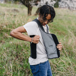 Stretch Denim Weighted Vest