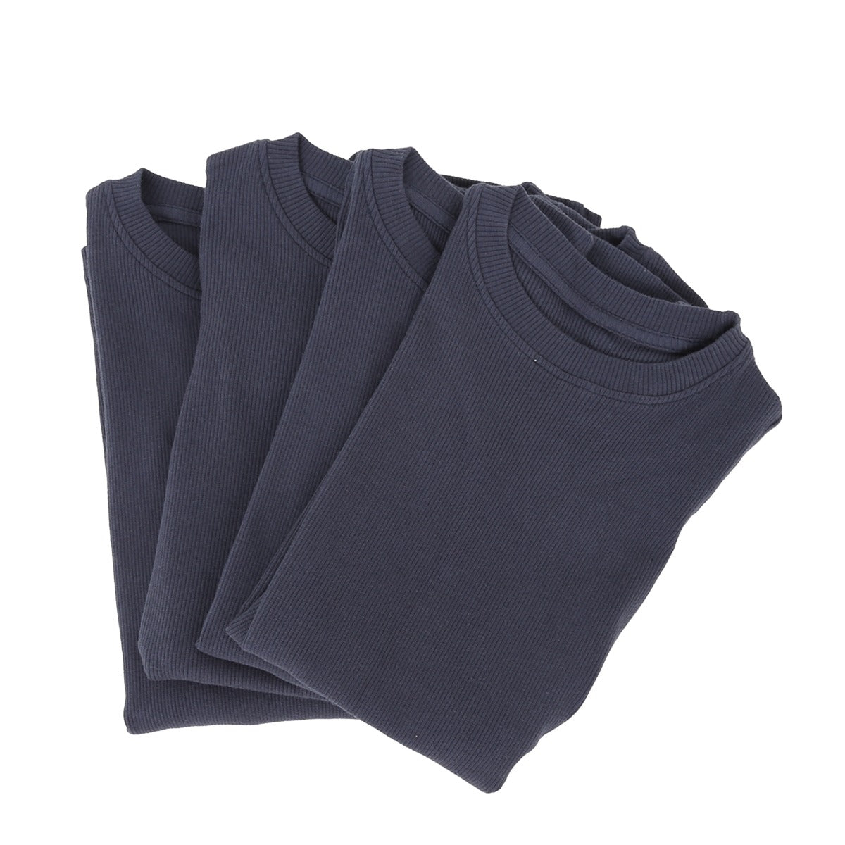 Ribbed Hug Tee, Short and Long Sleeves