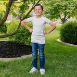 Ribbed Hug Tee, Short and Long Sleeves