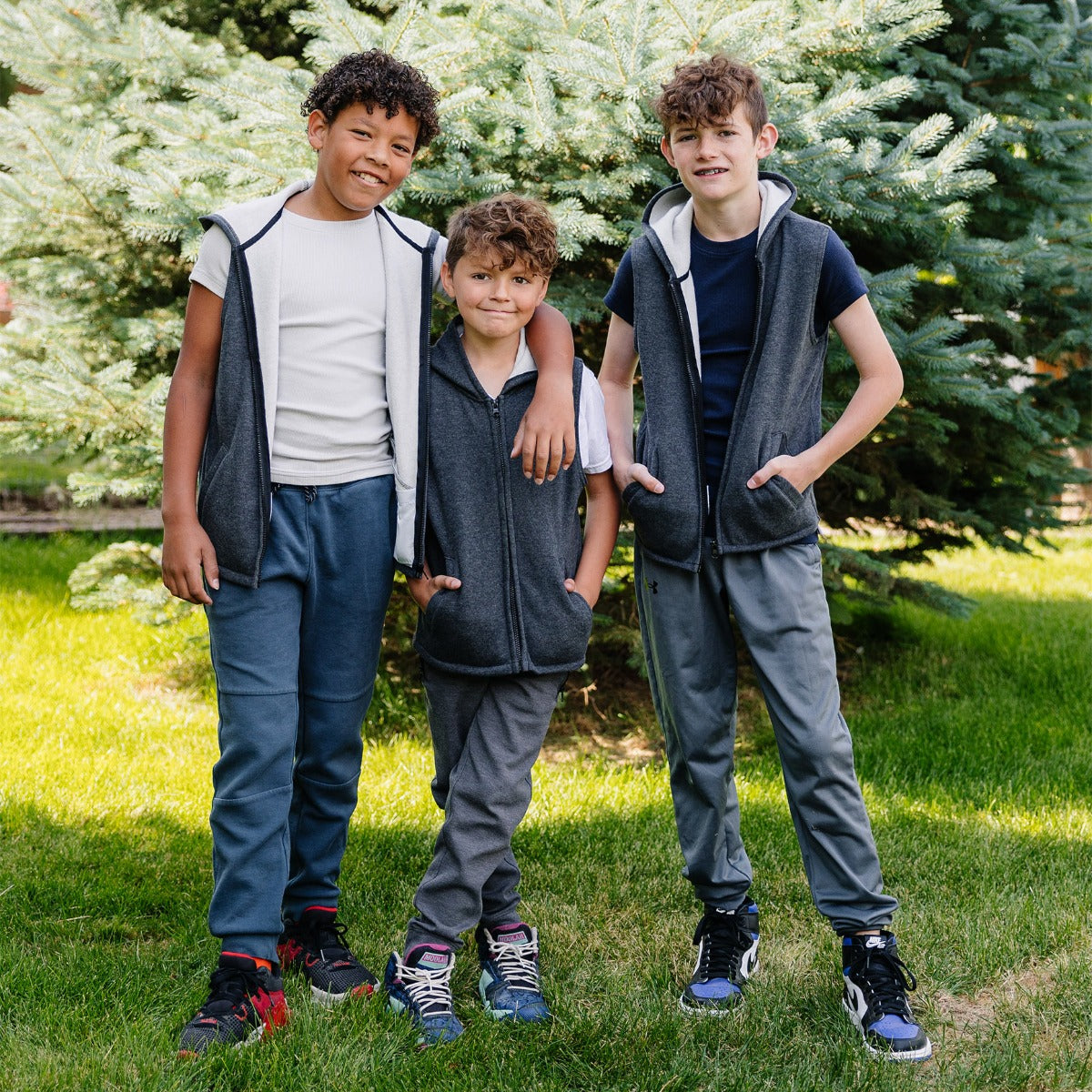 Ribbed Hug Tee, Short and Long Sleeves