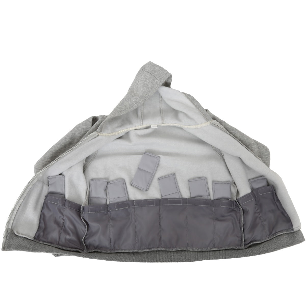 Weighted Fleece Hoodie Jacket