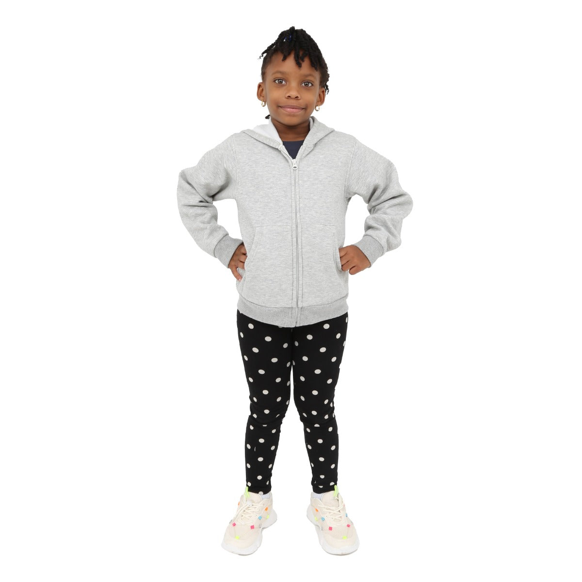 Weighted Fleece Hoodie Jacket