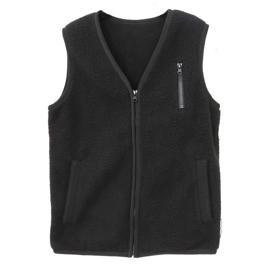 Weighted Fleece Vest - Black