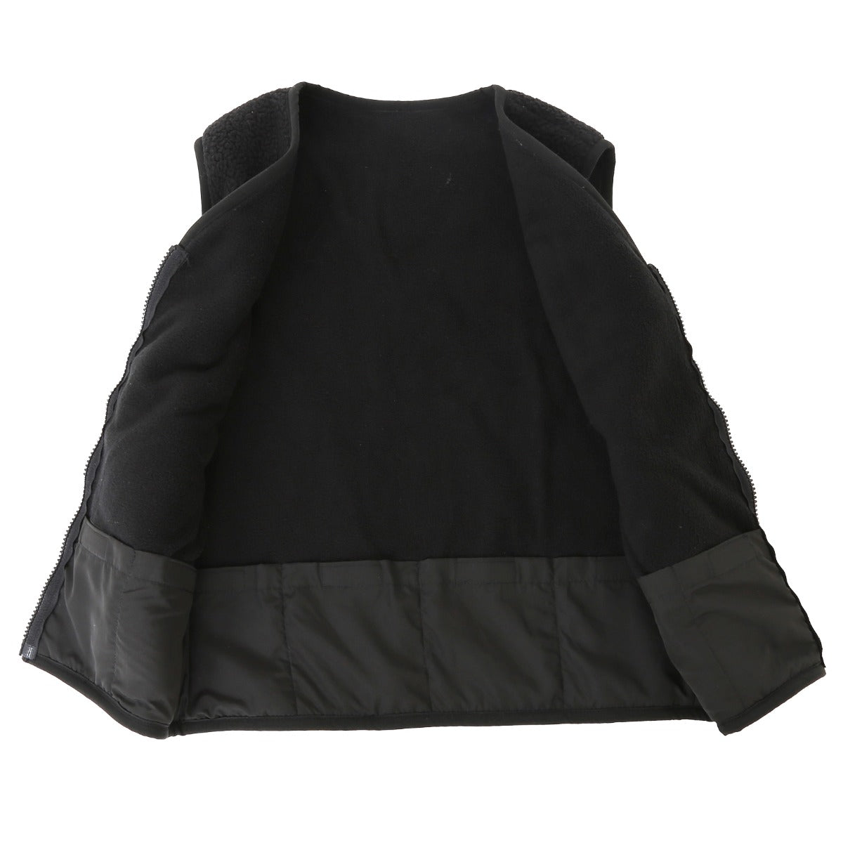 Weighted Fleece Vest - Black