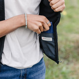 Weighted Fleece Vest - Black