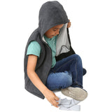 Weighted Fleece Hoodie Vest