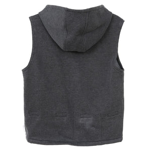 Weighted Fleece Hoodie Vest