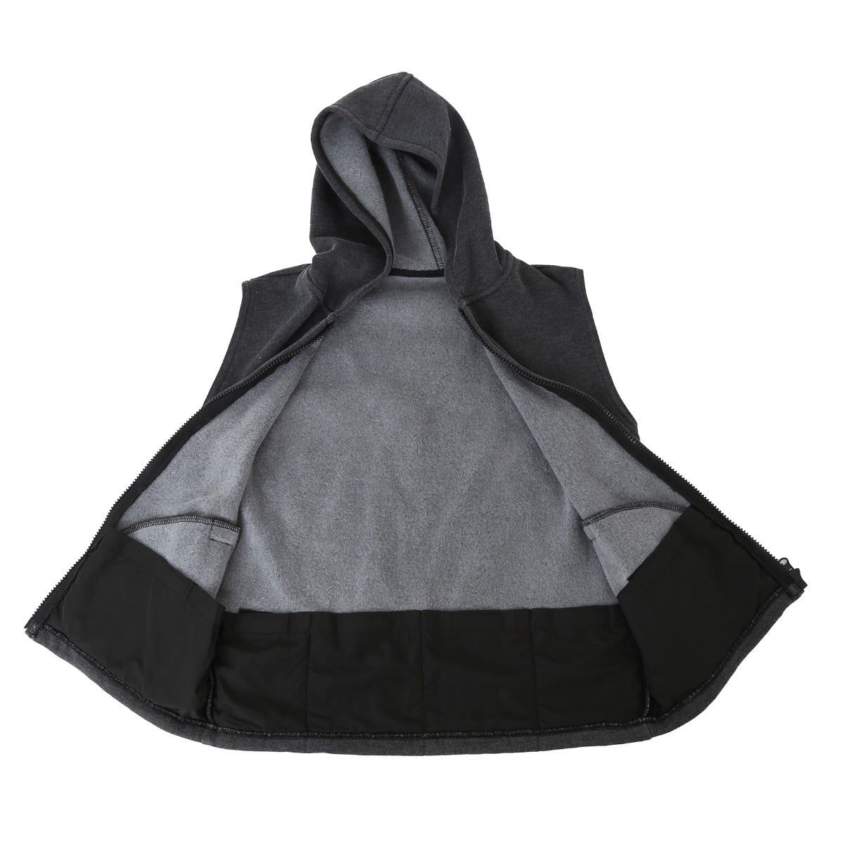 Weighted Fleece Hoodie Vest