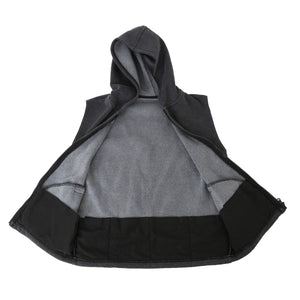 Weighted Fleece Hoodie Vest