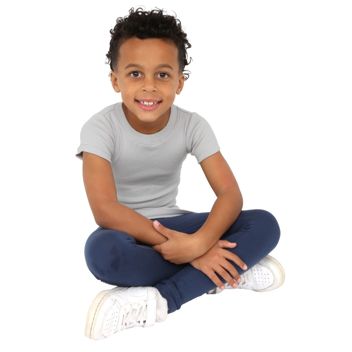 Ribbed Hug Tee, Short and Long Sleeves